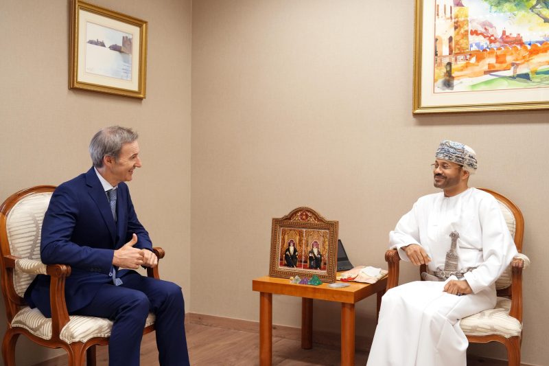 ‏The Minister welcomed the Ambassador wishing him success in his duties and for further development in relations between Oman and Spain.