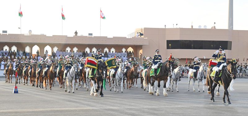 His Majesty the Sultan, the Supreme Commander, includes, under his high patronage, the military parade on the occasion of the glorious 53rd National Day