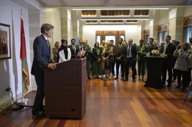 The Embassy of the Sultanate of Oman in Washington holds a reception