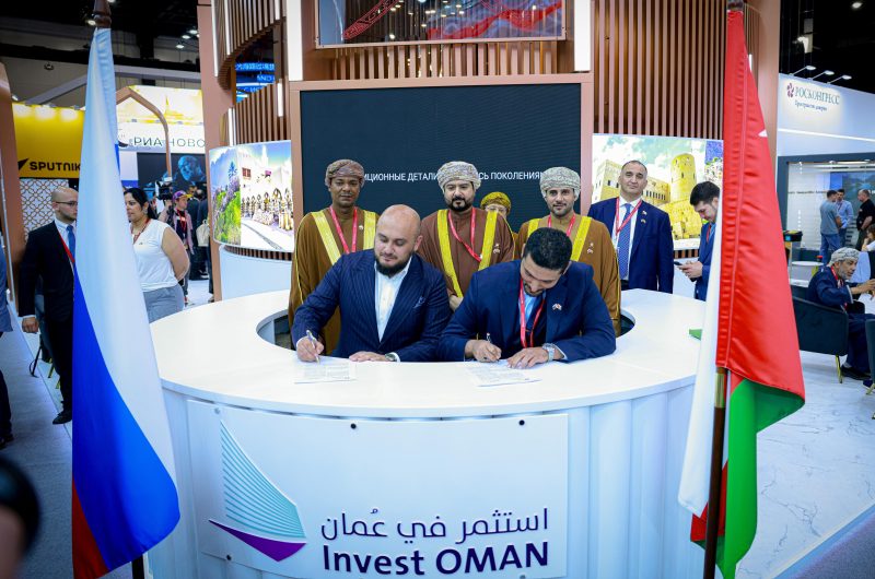 The Sultanate of Oman showcases its economic components and investment opportunities during the Saint Petersburg Economic Forum