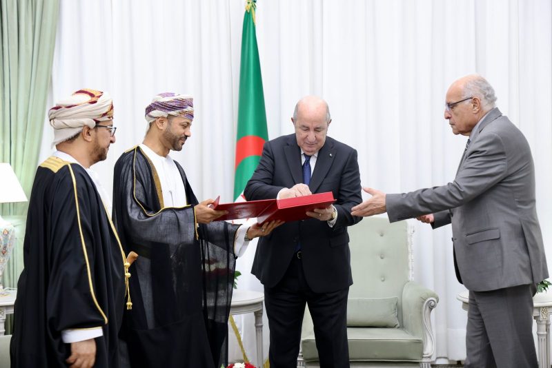 Sayyid Badr with Algerian President