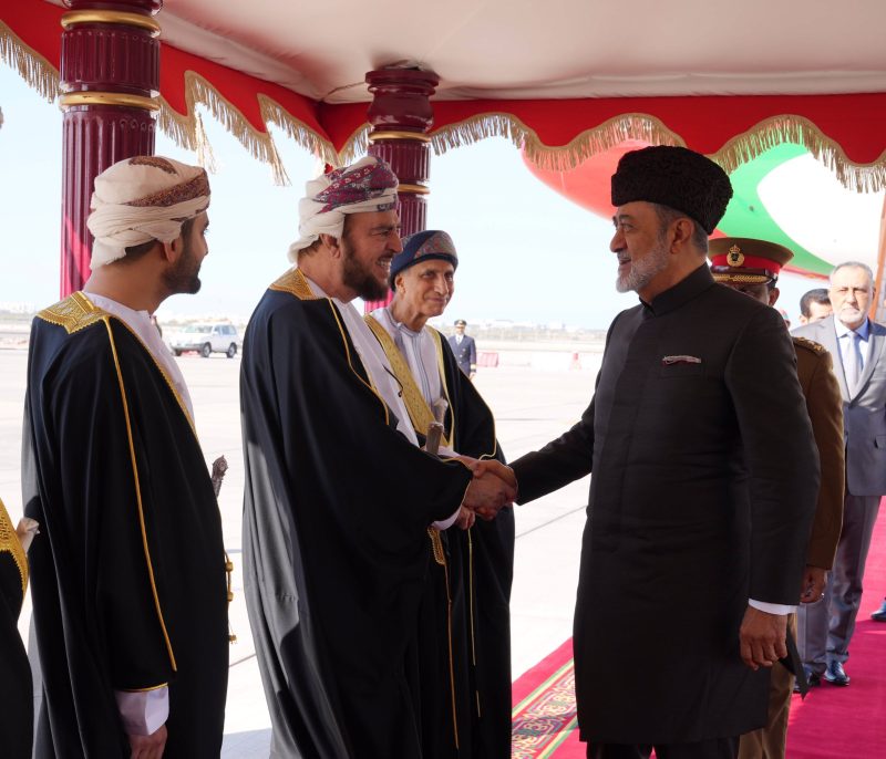 His Majesty the Sultan returns to the homeland