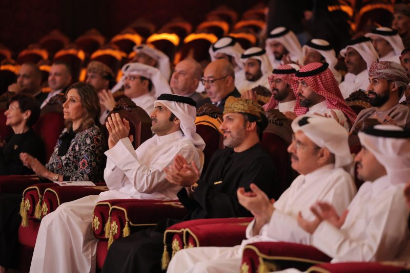 Qatar: The Royal Oman Symphony Orchestra participates in an artistic evening