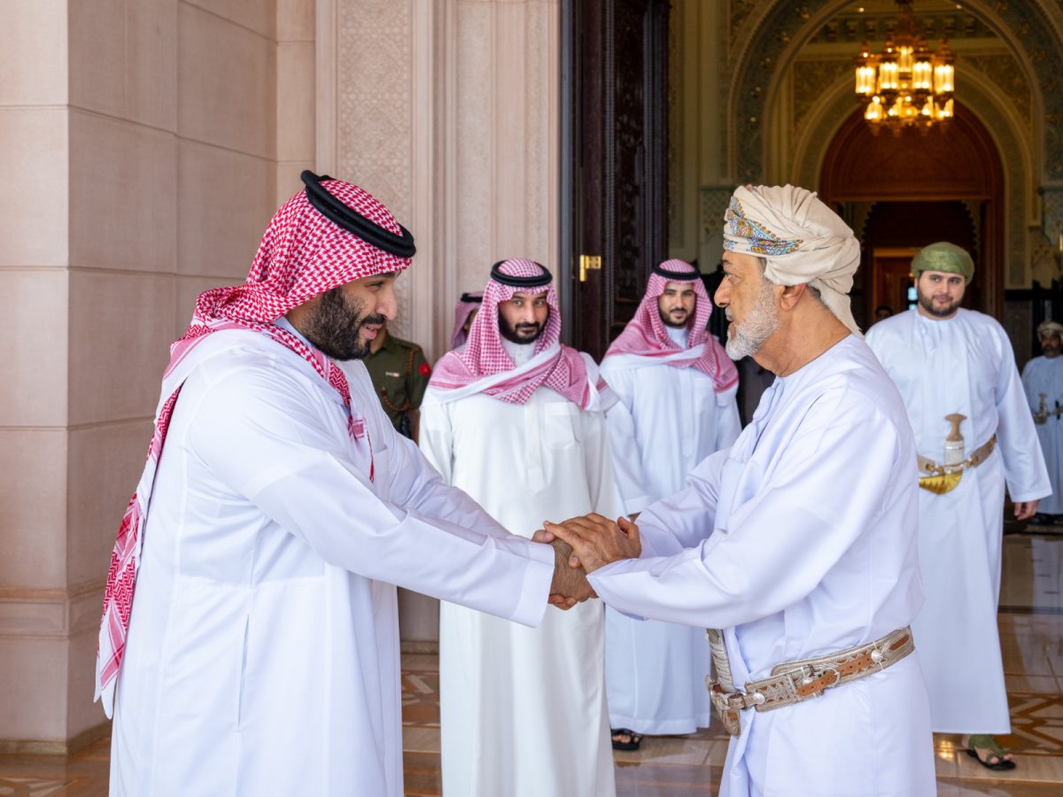 His-Majesty-Sultan-Haitham-and-Prince Mohammed-bin-Salman3