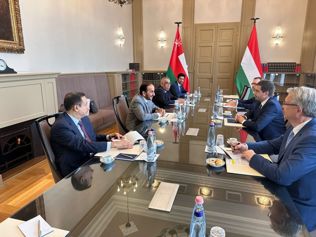 Oman-Hungary-talks-in Budapest