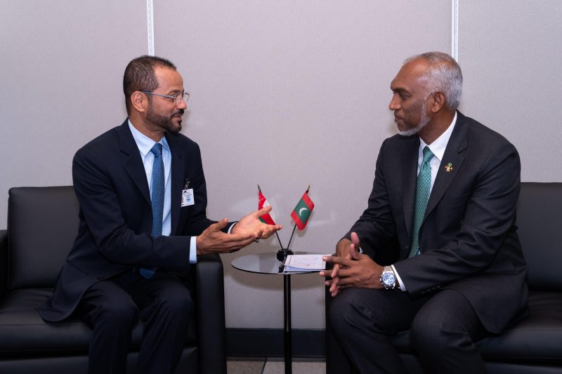 Foreign Minister meets President of Maldives