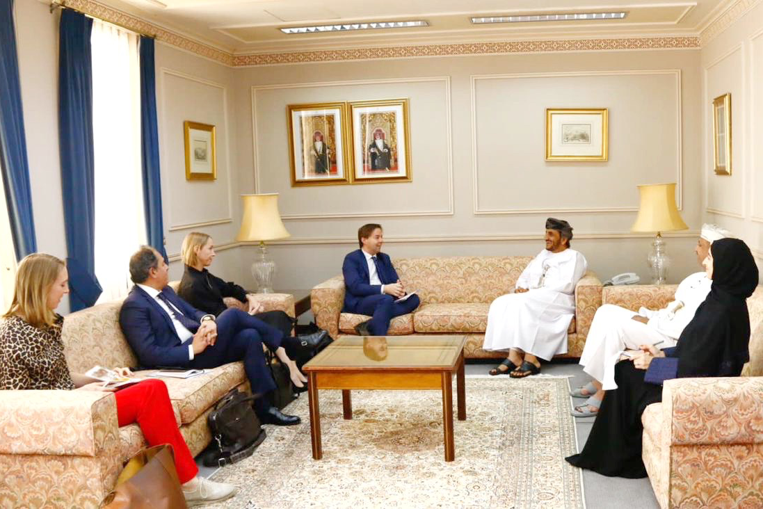 Oman-Diplomatic-Underscretary-meets-Netherlands-Energy-Minister