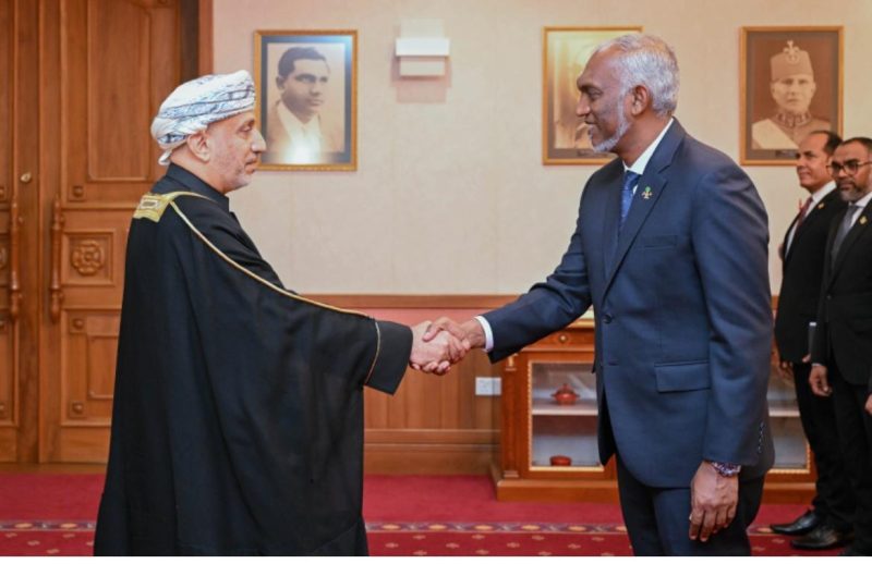 Oman Ambassador to Maldives presents credentials