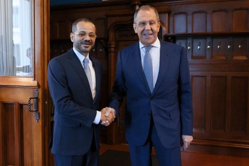 Sayed-Badr-with-Russian-Foreign-Minister