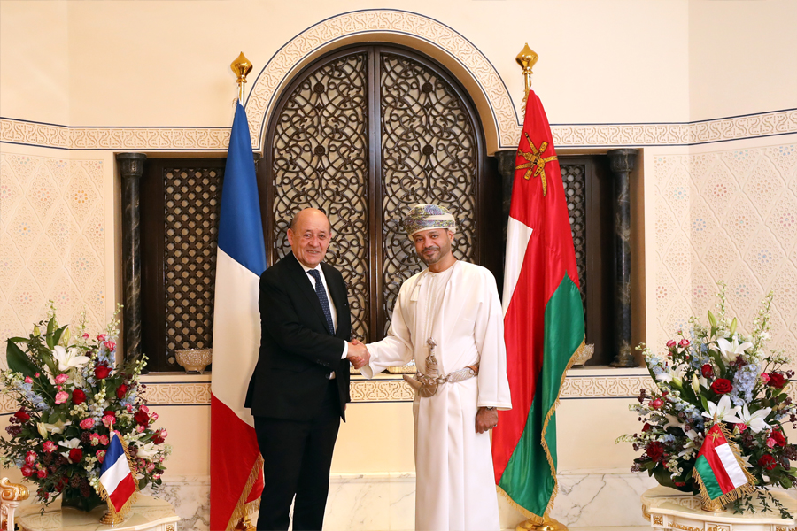 Foreign Minister Meets French Foreign Minister FM gov om