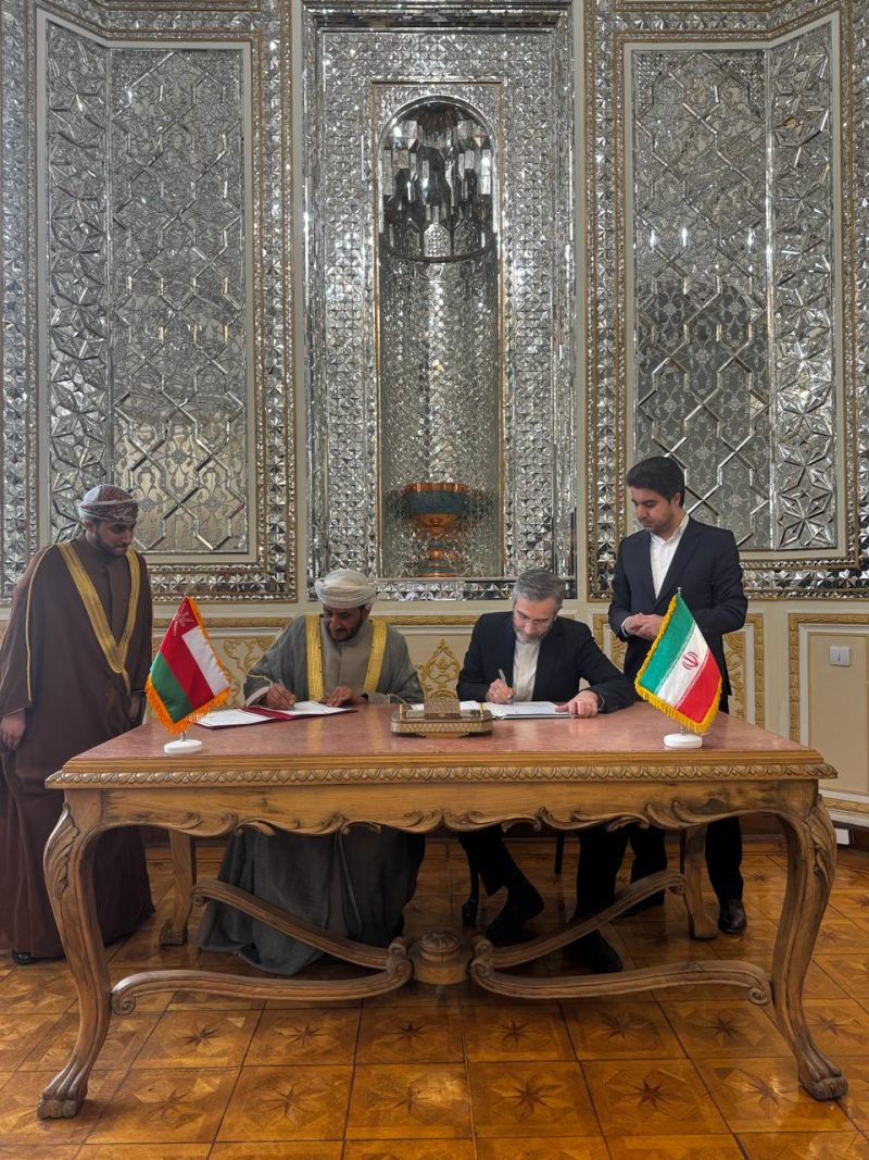 The tenth meeting of the Strategic Consultation Committee between the Sultanate of Oman and Iran