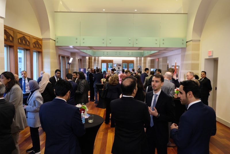 The Embassy of the Sultanate of Oman in Washington holds a reception