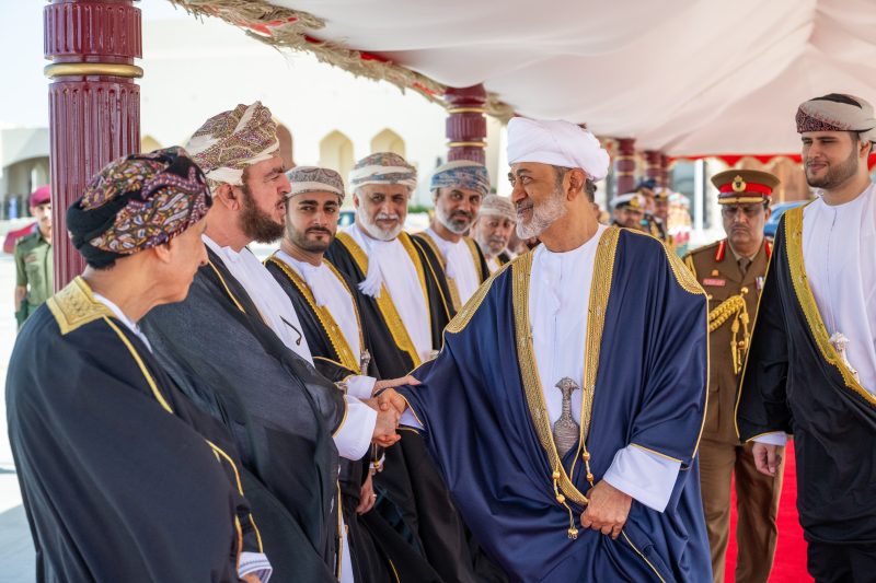 His Majesty the Sultan departs to the State of Kuwait