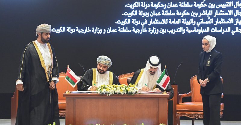 Oman and Kuwait sign 4 agreements