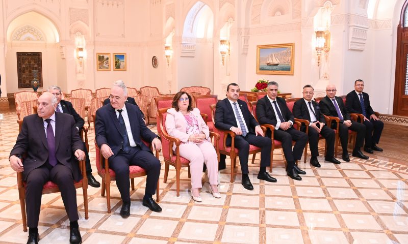 Algerian attendees at Agreement signing ceremony