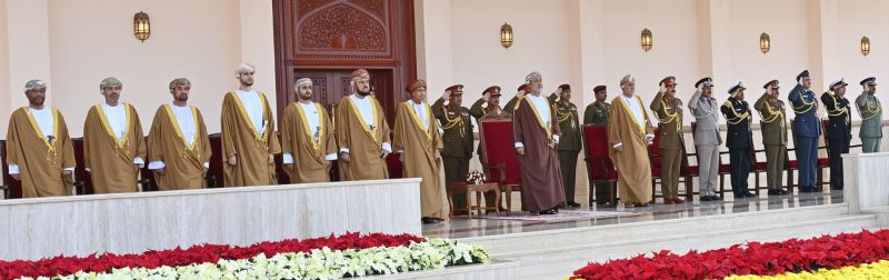 His Majesty presides over 54th National Day Military Parade