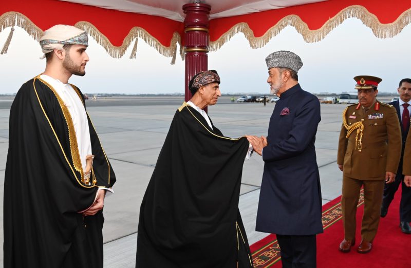 His Majesty returns to Oman from Türkiye 