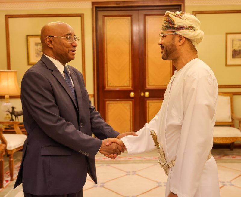 Salahuddin Al-Haj Mohammed Al-Kando, departing Ambassador of the Republic of Sudan to the Sultanate of Oman