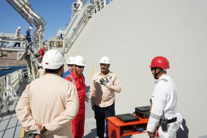 Liquefied natural gas (LNG) exported to Shell under new contract