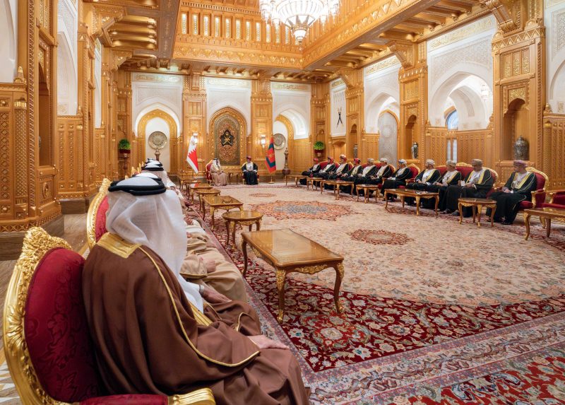 His Majesty and King of Bahrain hold talks