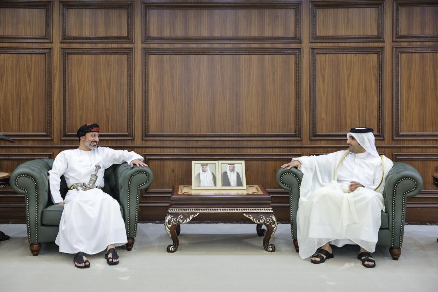 Omani Ambassador to Qatar-meets-Minister-of-Culture