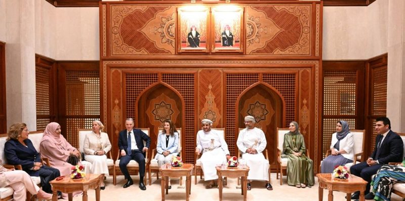 Undersecretary Khalifa meeting with Egyptian Businesswomen in Muscat