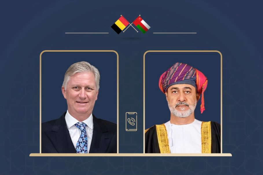 His Majesty receives phone call from King of the Belgians