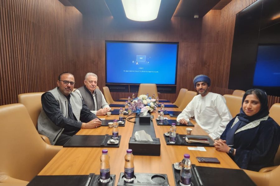 India: The CEO of Invest in Oman meets with the President of Optimax