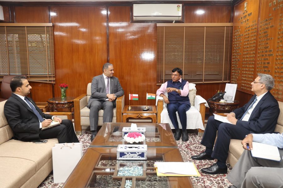 Indian Youth And sports Minister receives Ambassador