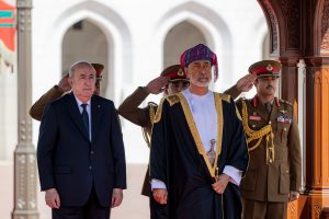 Reception ceremony for Algerian President on state visit