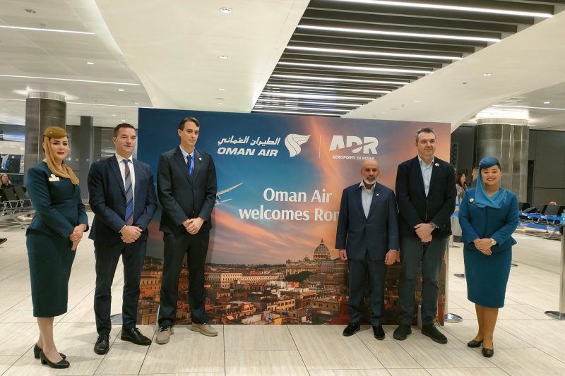 Oman Air launches direct flights from Muscat to Rome