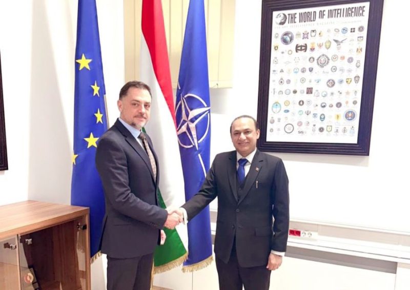 Hungary: Ambassador meets Director of National Security 