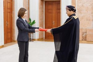 Moldova: President receives Oman's Ambassador credentials