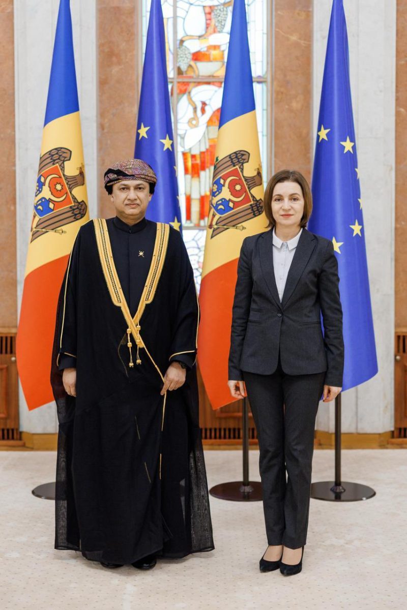 Moldova: President receives Oman's Ambassador credentials