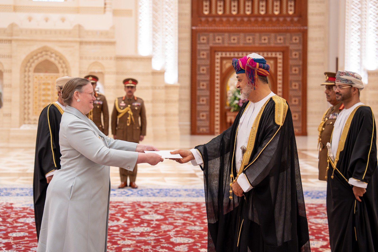 HM-receives-UK-Ambassador-credentials