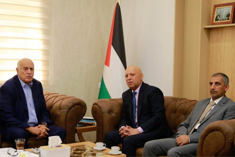 Head of Mission meets Sec of Fatah Central Ctee