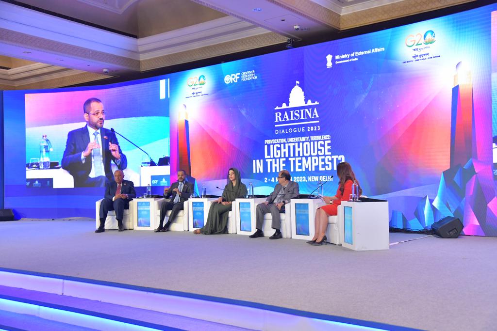 Oman's-Foreign-Minister-at-Raisina-Dialogue-Conference