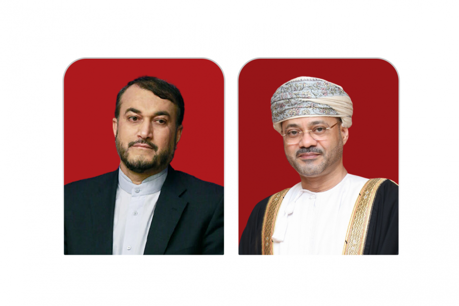 Oman_Foreign_Minister_receives_phone_call_from_Iranian_Foreign_Minister