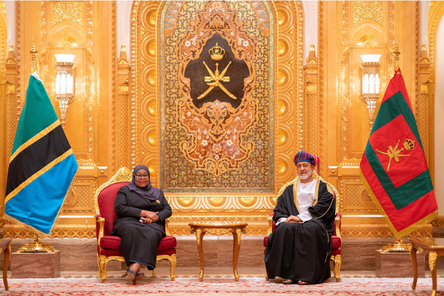 His-Majesty-Sultan-Haitham-and-Tanzanian-President-hold-talks