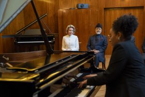 His Majesty Visits Music Centre1