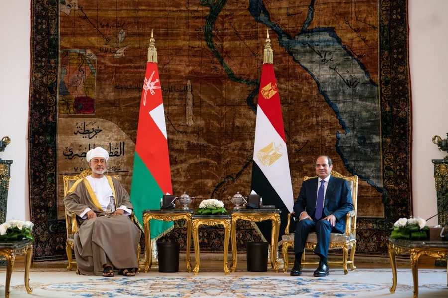 His-Majesty-and-President-Sisi-hold-talks