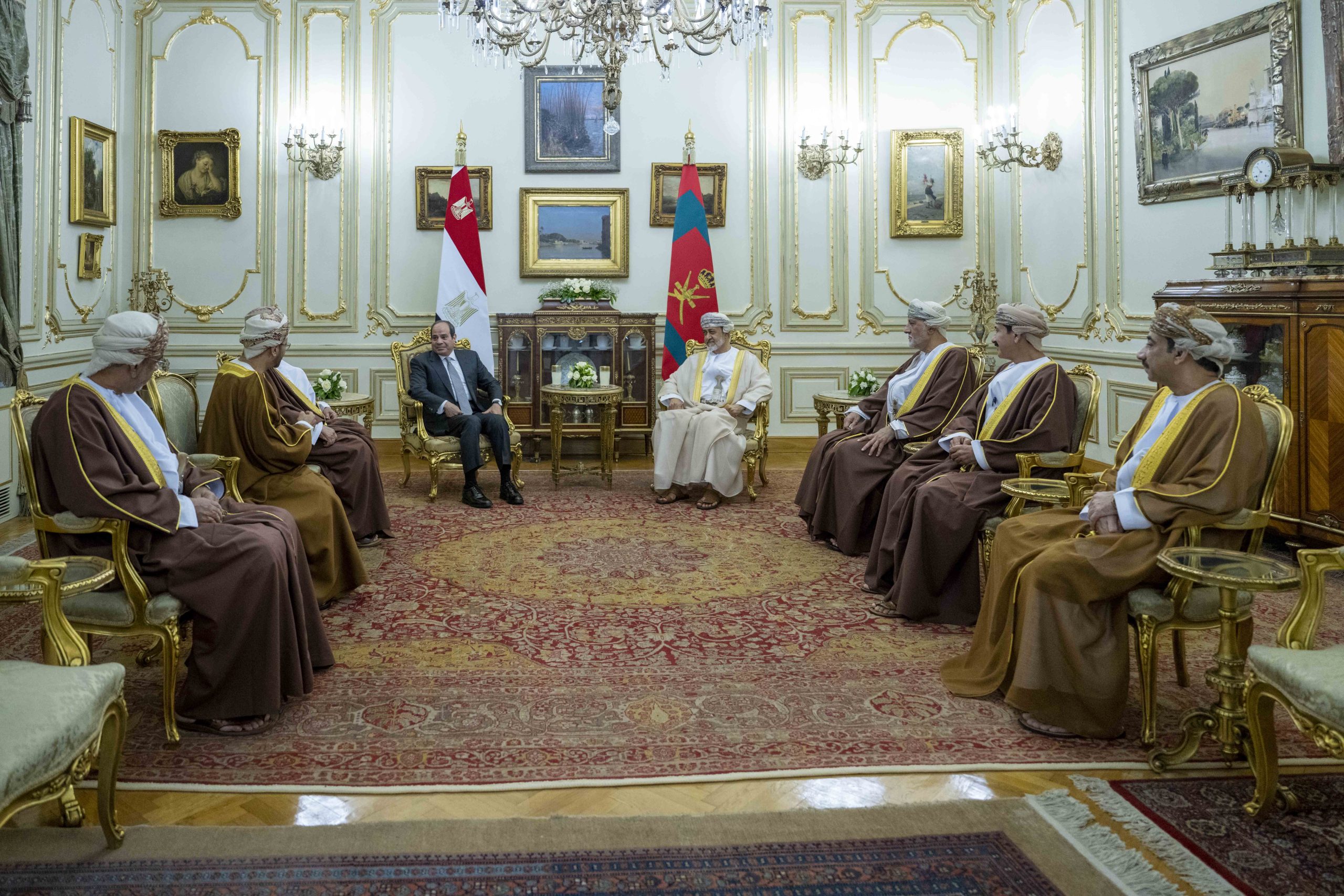 His-Majesty-holds-second-day-meeting-with-President-Sisi