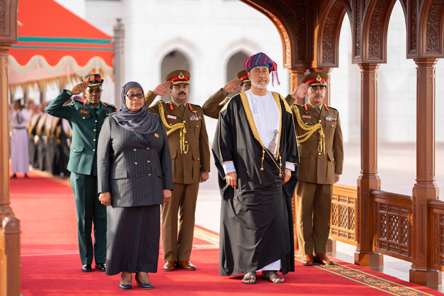 His-Majesty-the-Sultan-Tanzanian-President