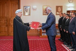 Oman Ambassador presents his credentials