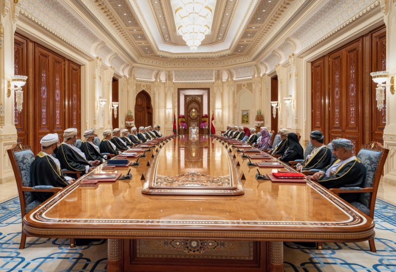 His Majesty the Sultan chairs the Cabinet meeting