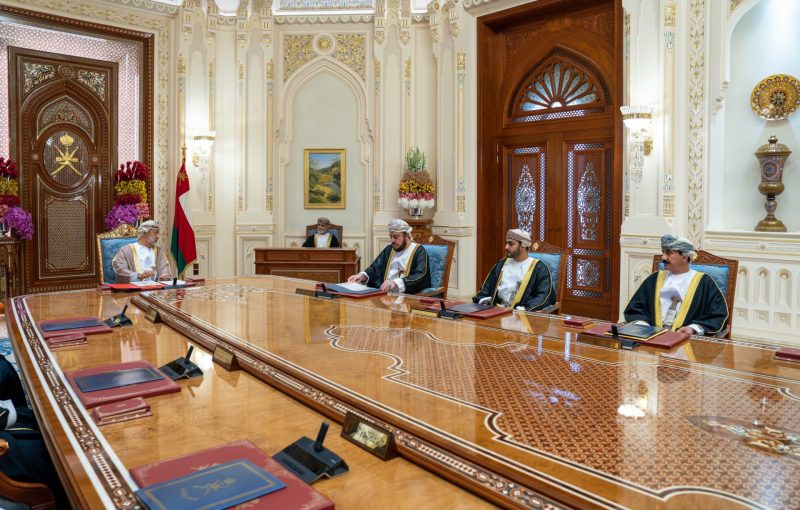 His Majesty the Sultan chairs the Cabinet meeting