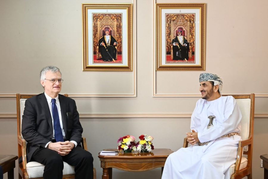 Oman-diplomatic-Undersecretary-meets-Swedish-envoy-to-Yemen