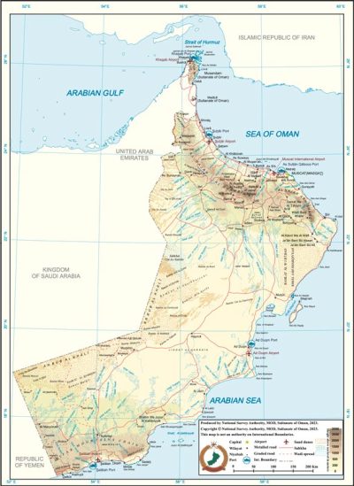 Map of the Sultanate of Oman - www.fm.gov.om