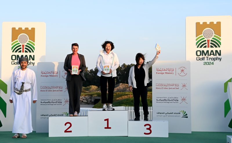 Women winners Oman Golf Trophy 2024 