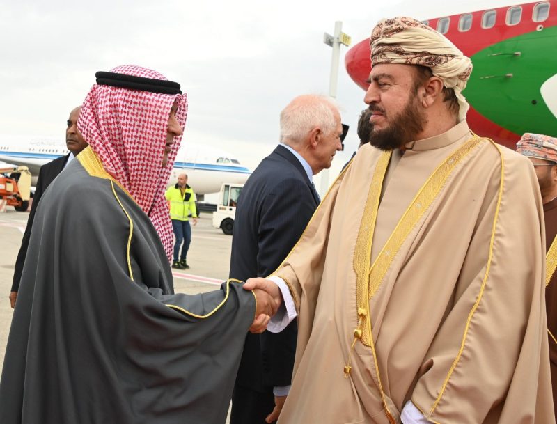 Sayyid Asaad arrives Belgium for GCC EU summit